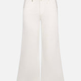 FRAME - The Seamed Wide Trouser Crop