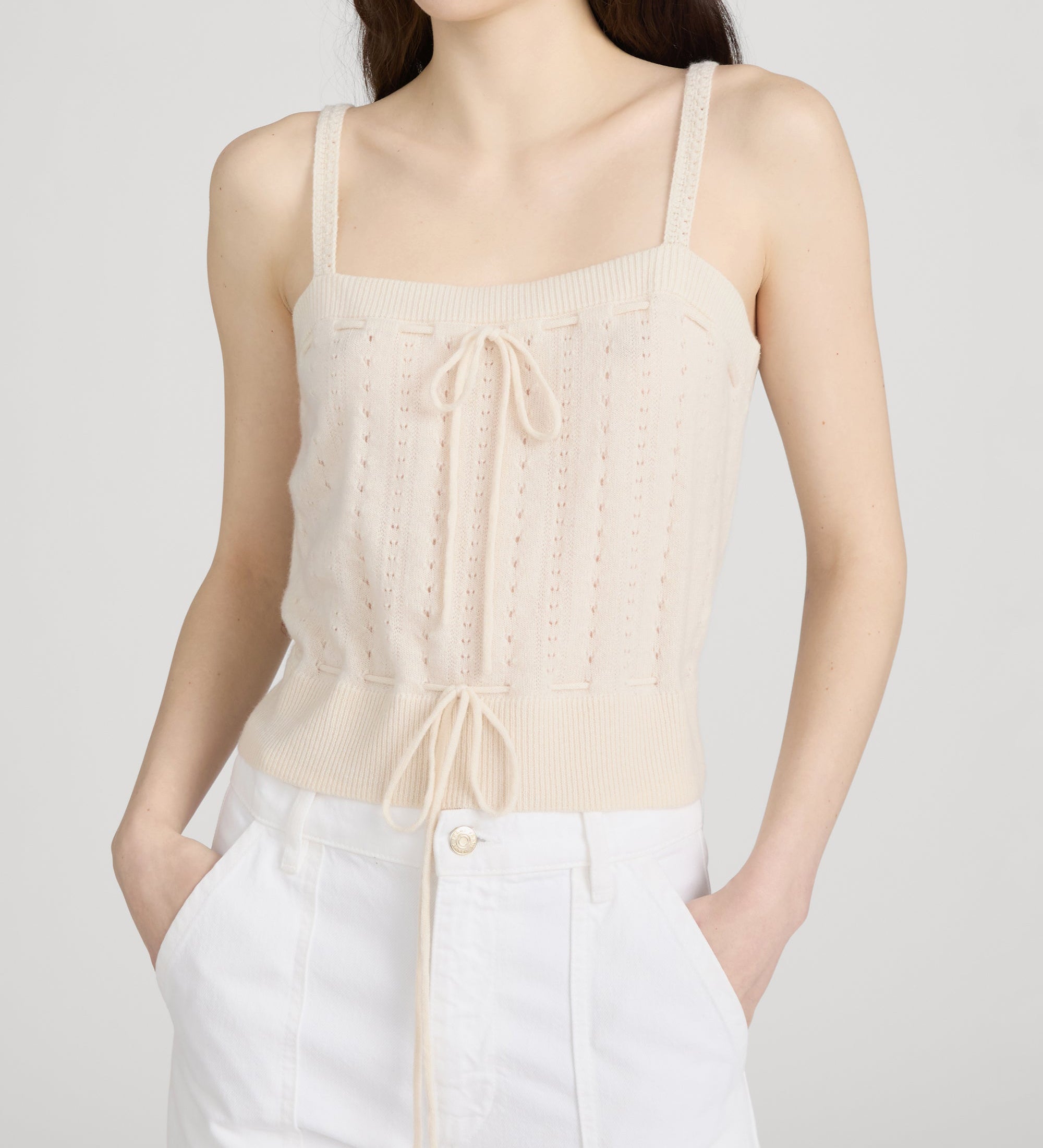 FRAME - The Cashmere Charm Tank