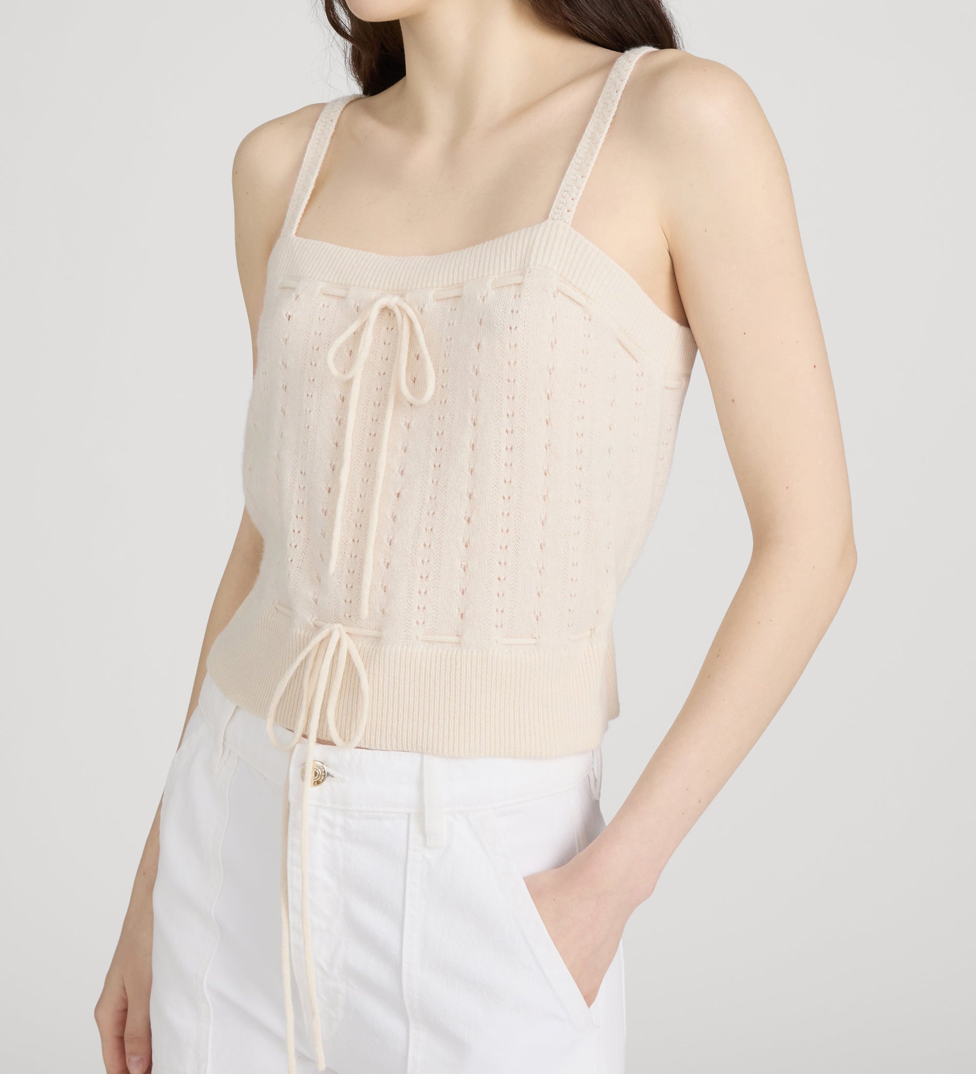 FRAME - The Cashmere Charm Tank