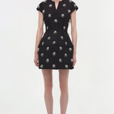 Simkhai - Bethanie Twill Embellished Mini Dress
