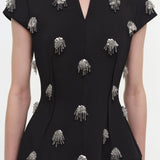 Simkhai - Bethanie Twill Embellished Mini Dress