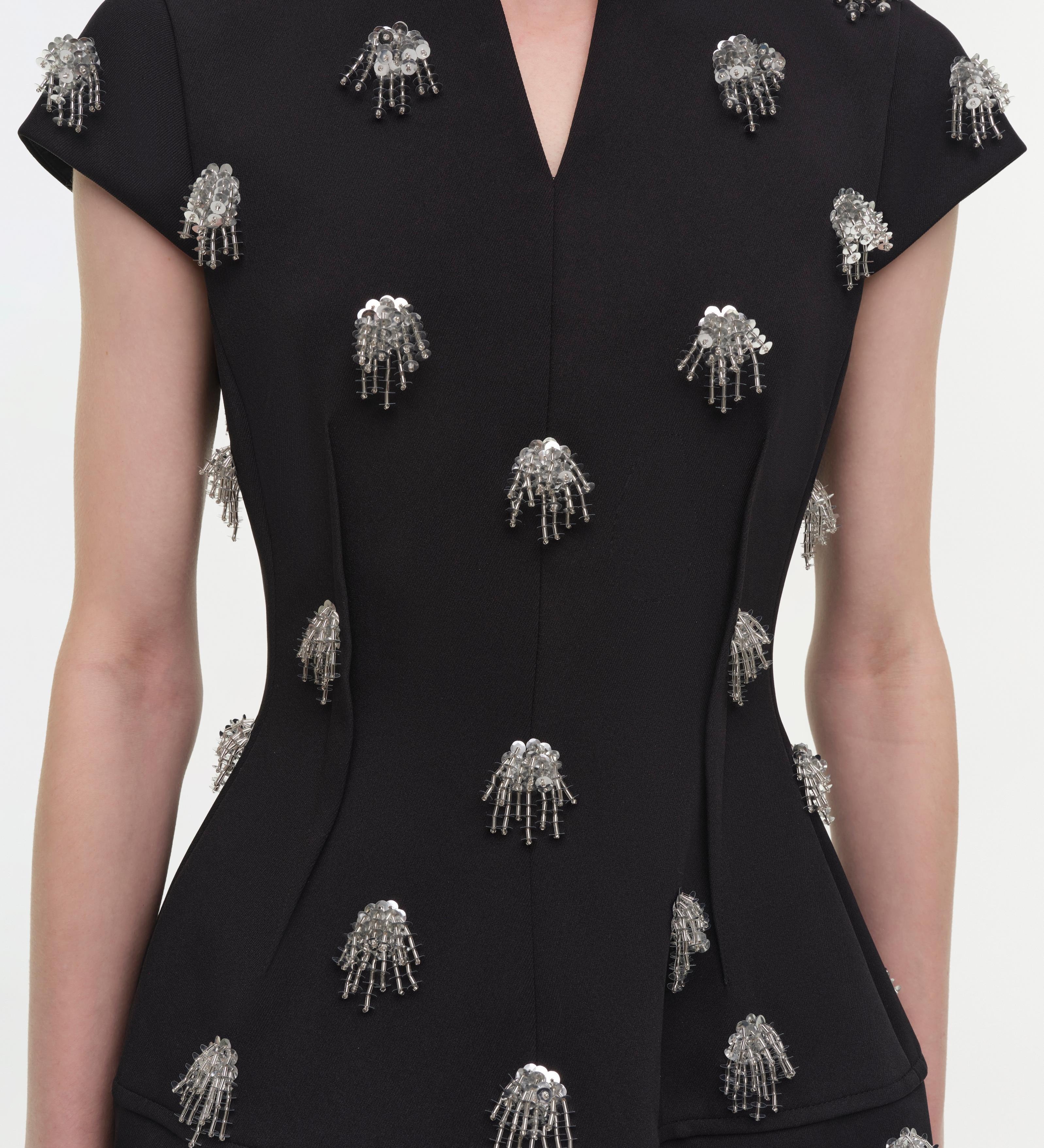 Simkhai - Bethanie Twill Embellished Mini Dress