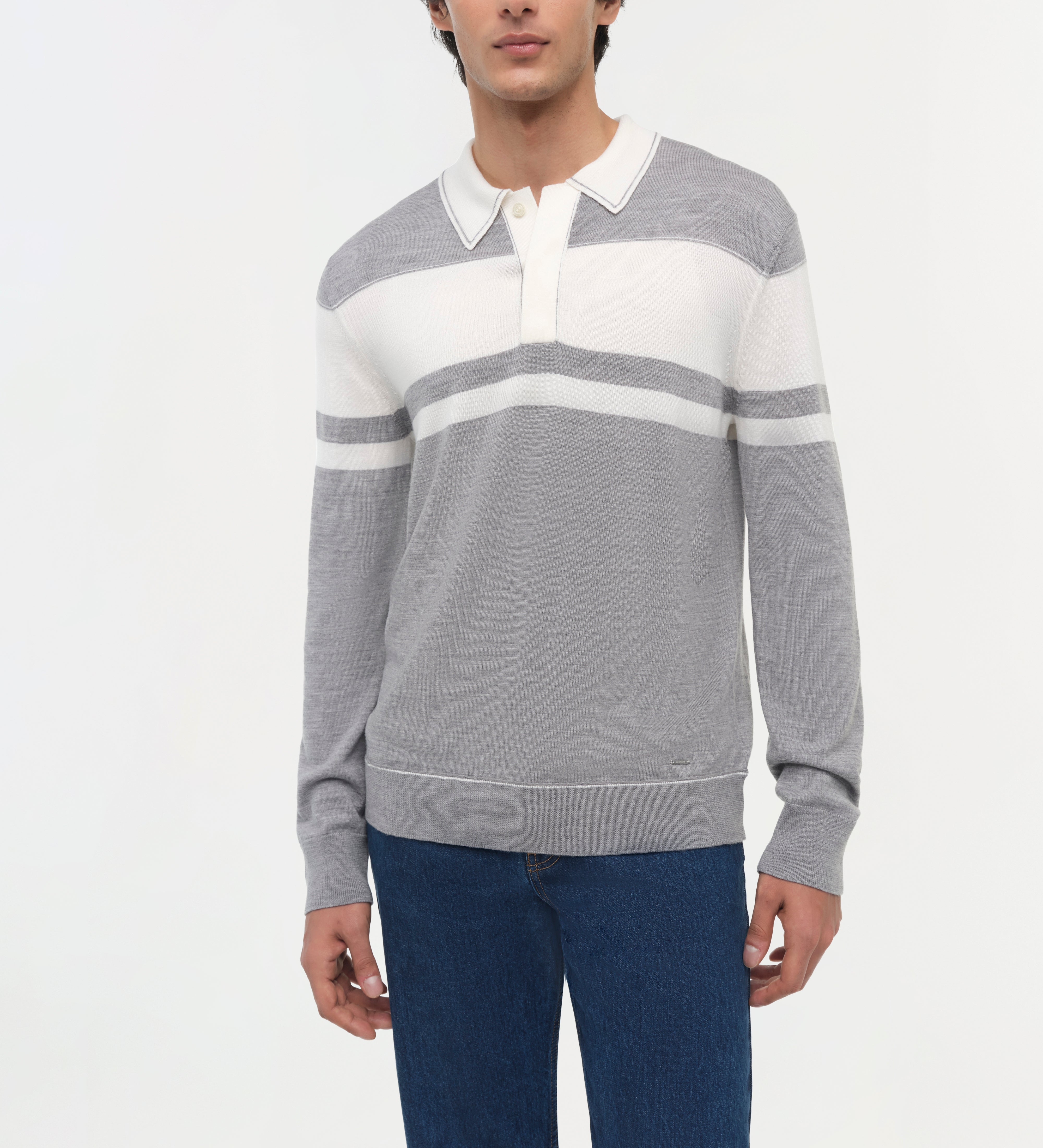 Simkhai - Louis Wool Stripe Sweater