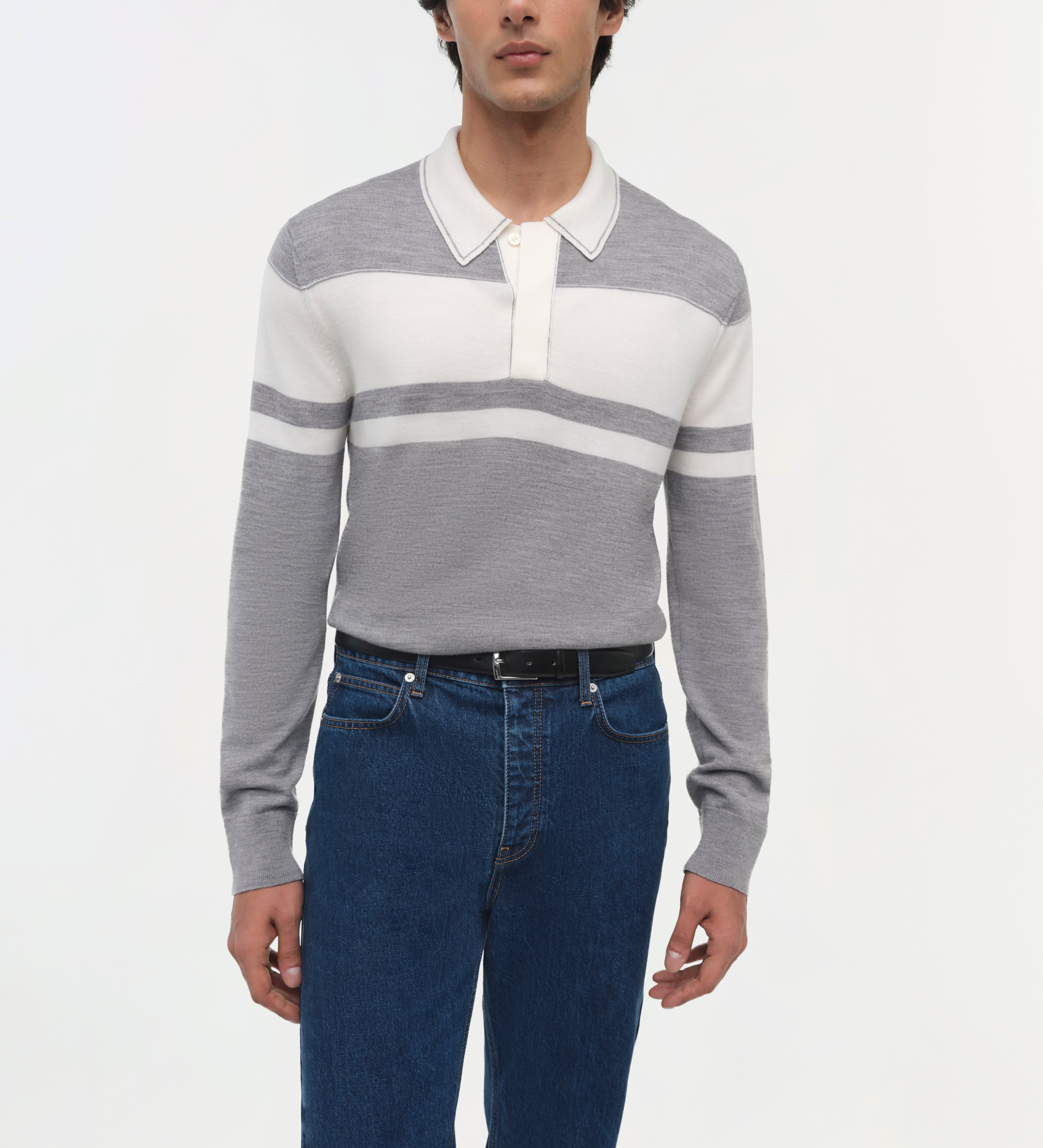 Simkhai - Louis Wool Stripe Sweater