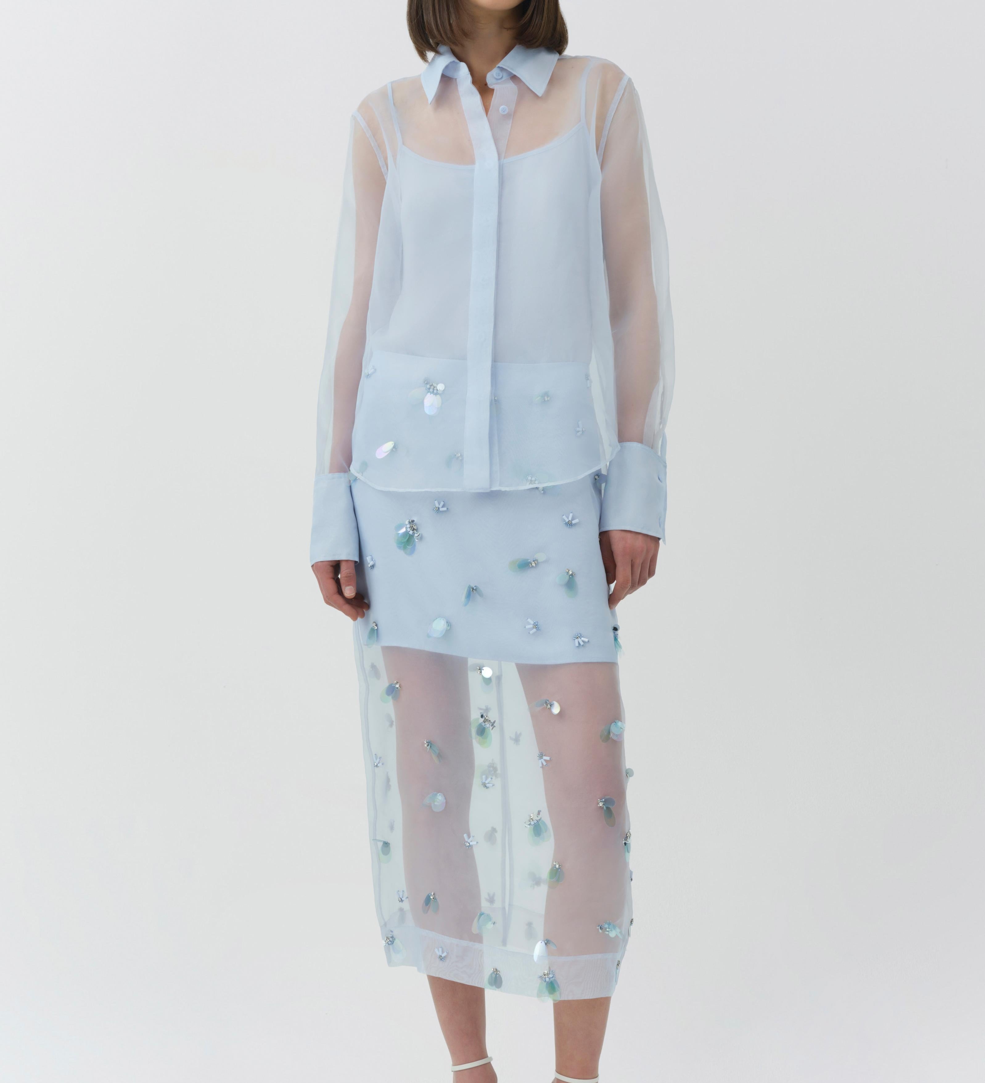 Simkhai - Loen Organza Shirt