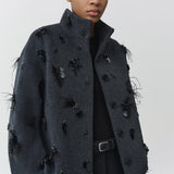 Simkhai - Siena Embellished Wool Jacket