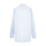 Saint Laurent - Oversized Striped Cotton Shirt