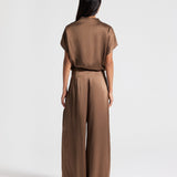 TWP - Drew Pant in Washed Silk Charmeuse