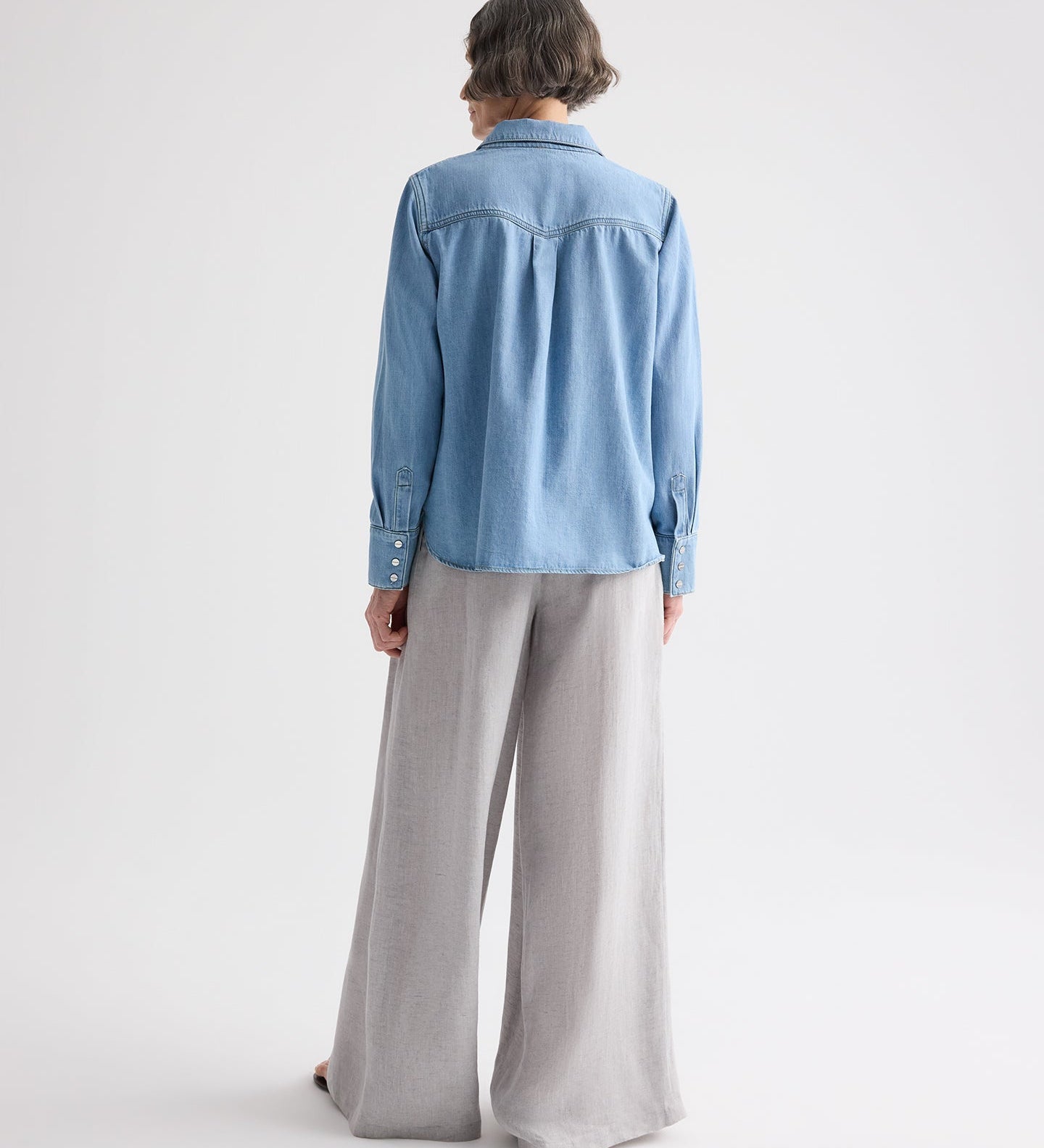 TWP - Drew Pant in Delave Linen