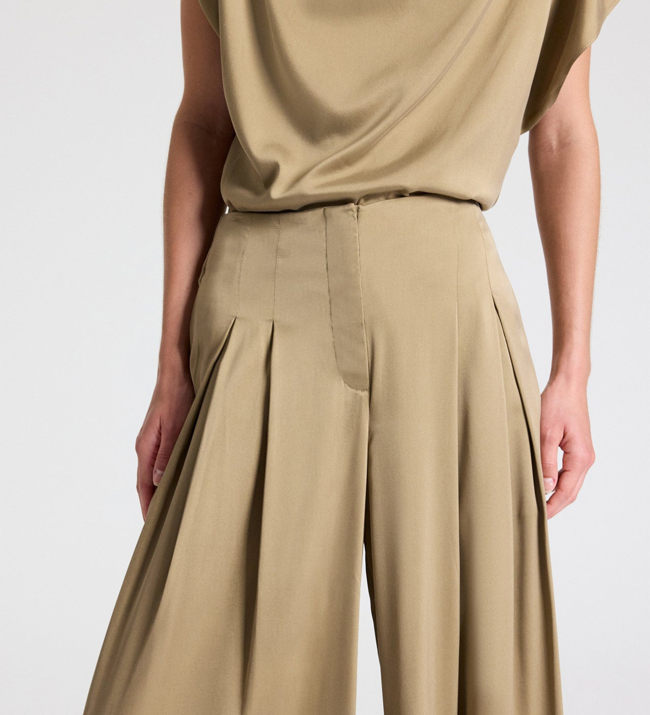 TWP - Drew Pant in Washed Silk Charmeuse