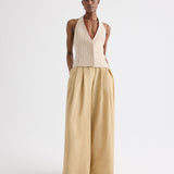 TWP - Drew Pant in Fluid Linen