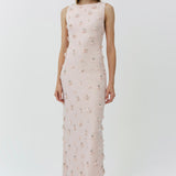 Simkhai - Claudia Embellished Crepe Midi Dress