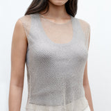 TWP - Chloe Top in Cross Hatch Beading