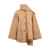 Tôteme - Embroidered Scarf Jacket
