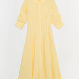 Simkhai - Jazz Cotton Pintuck Midi Dress