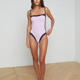 L'AGENCE - Tory Bandeau One-Piece Swimsuit