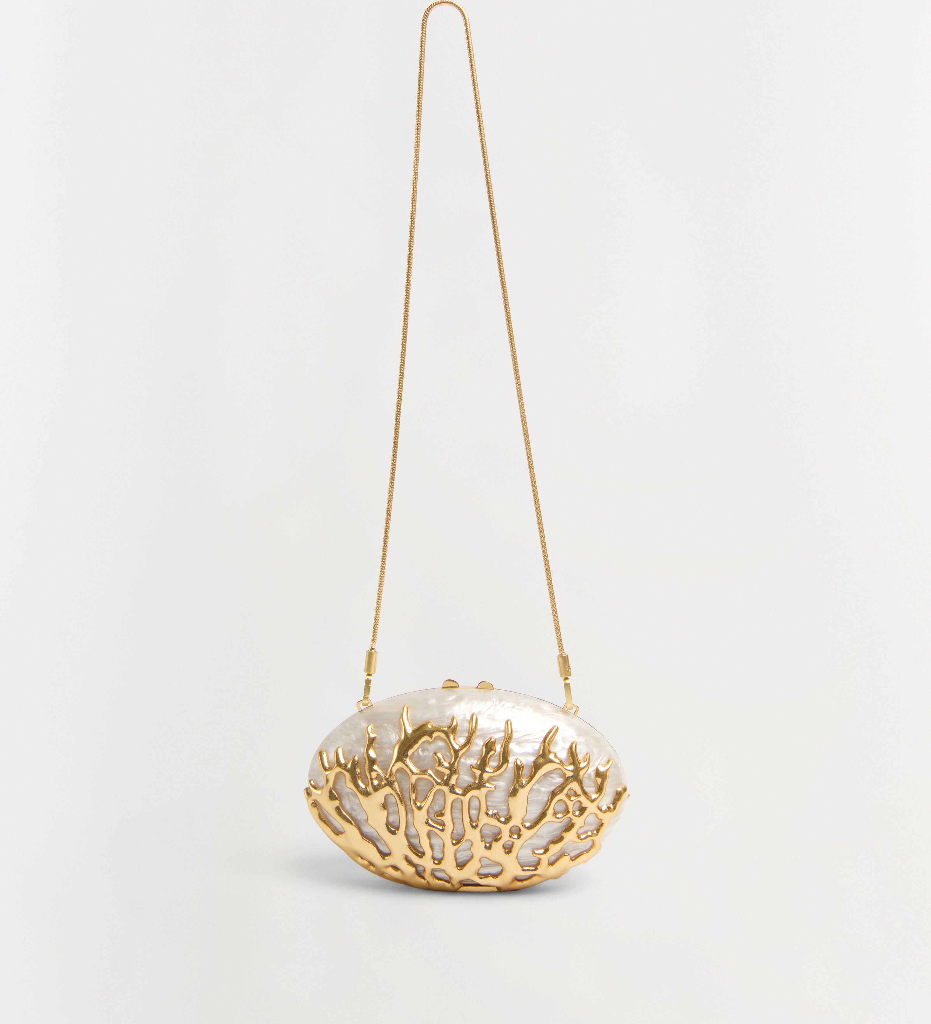 Simkhai - Dylan Coral Clutch