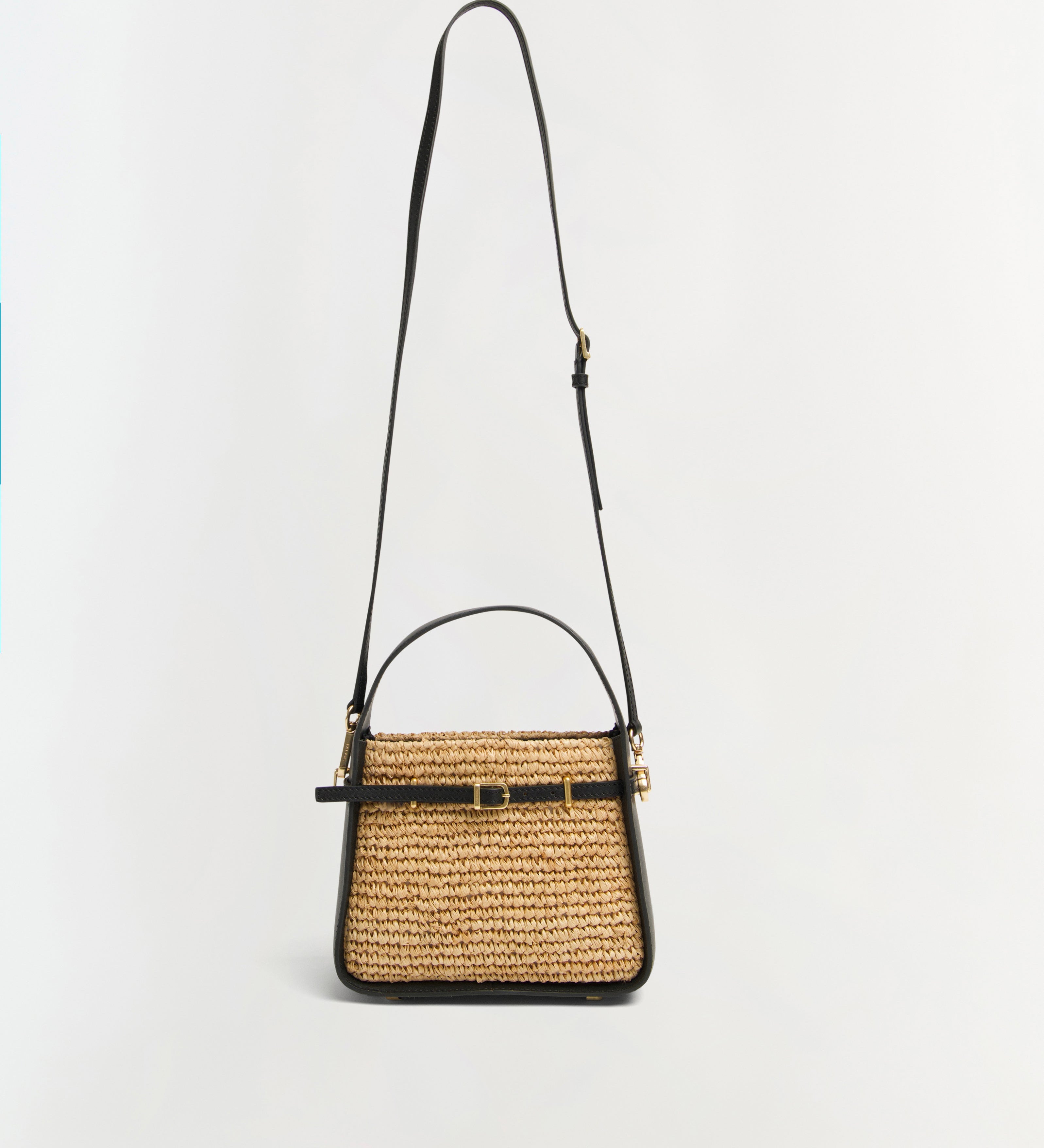 Simkhai - Cleo Mini Raffia Bucket Bag