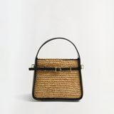Simkhai - Cleo Mini Raffia Bucket Bag
