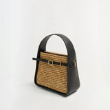 Simkhai - Cleo Mini Raffia Bucket Bag