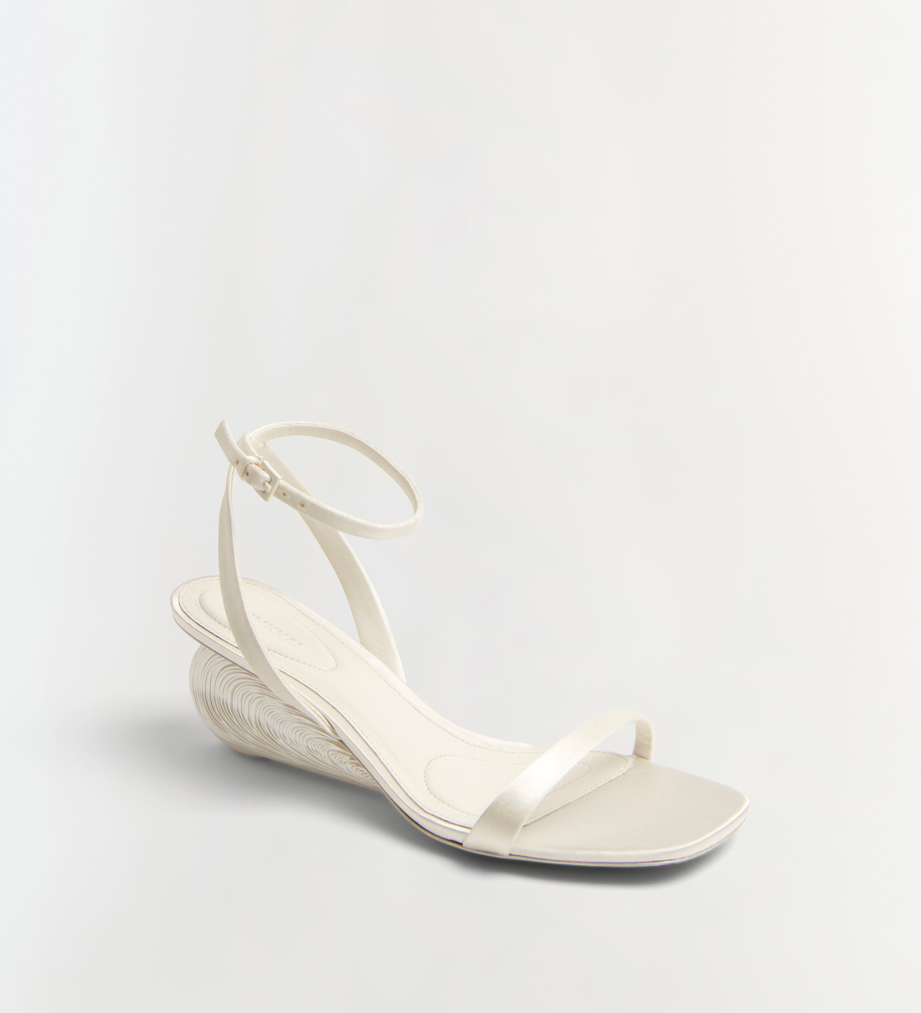 Simkhai - Bridget Satin Shell Wedge Sandal