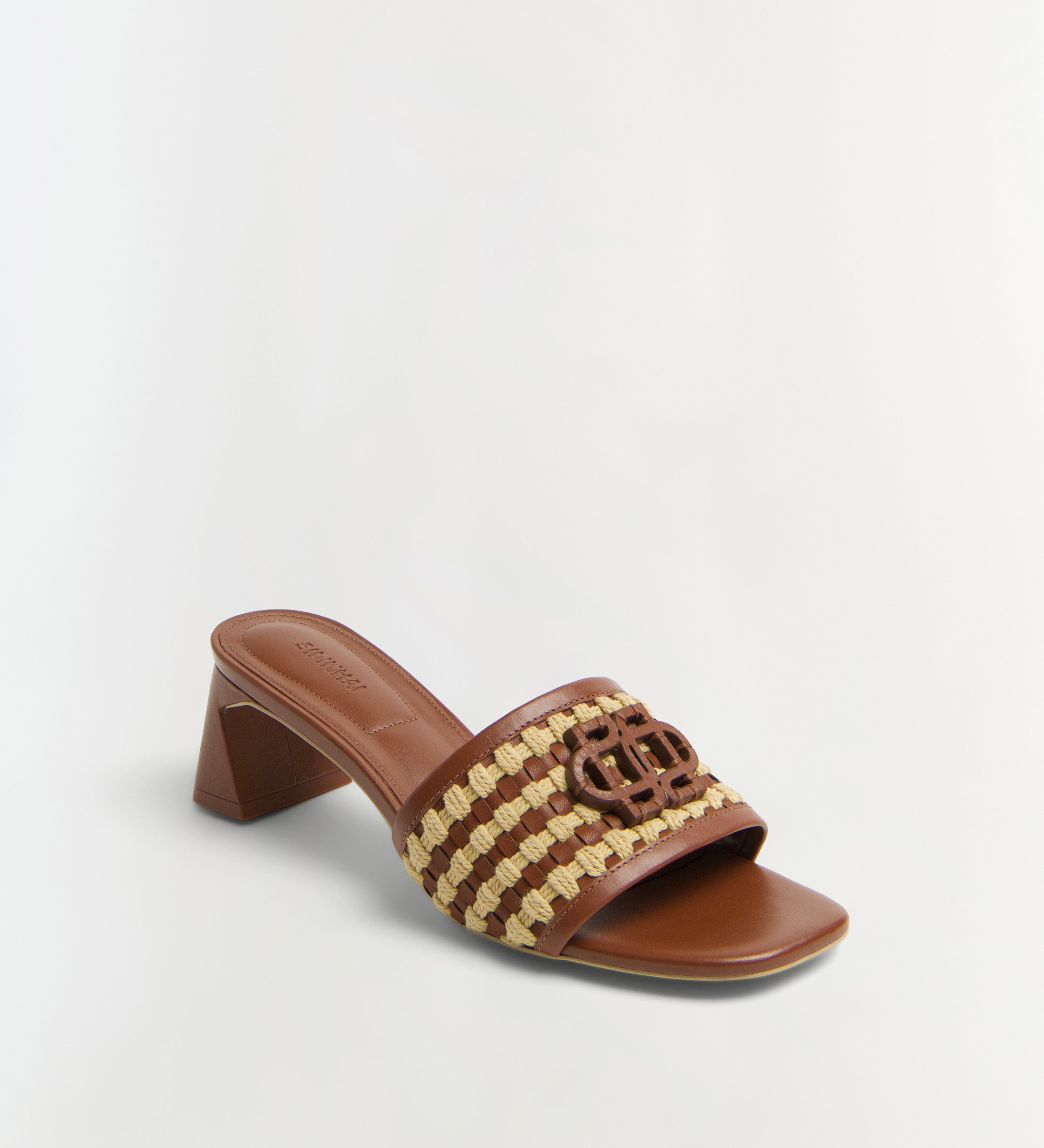 Simkhai - Sydney Rope Woven Block Heel
