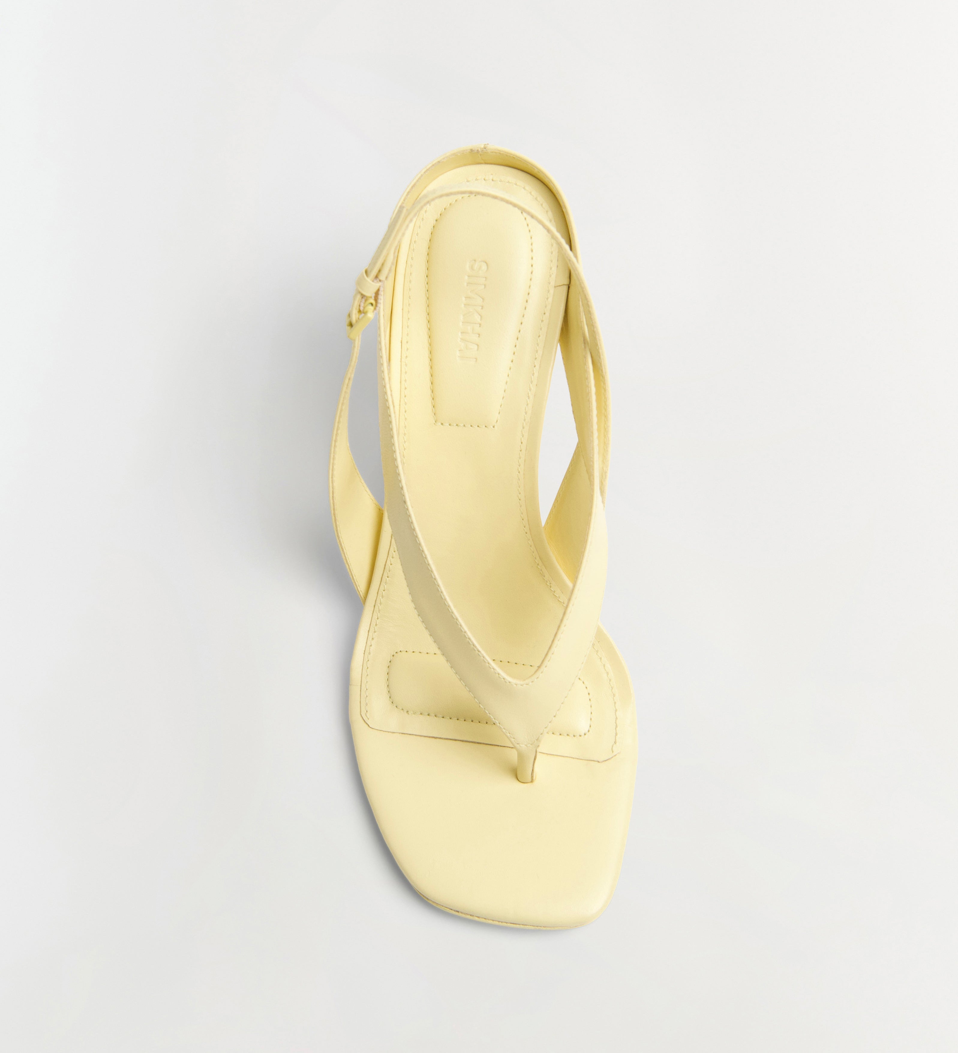 Simkhai - Darya Leather Wedge Thong Sandal