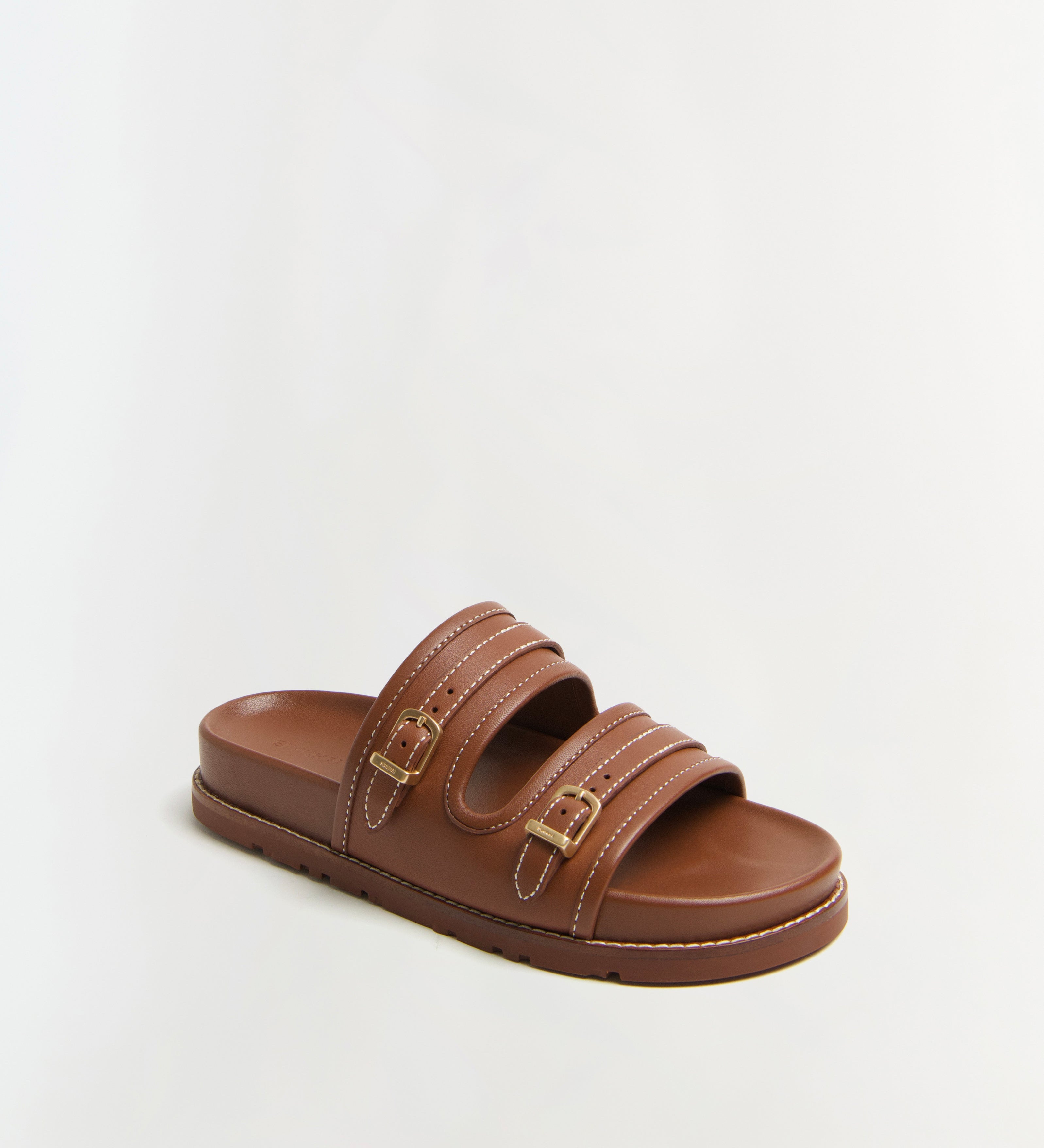 Simkhai - Aura Leather Pool Slide