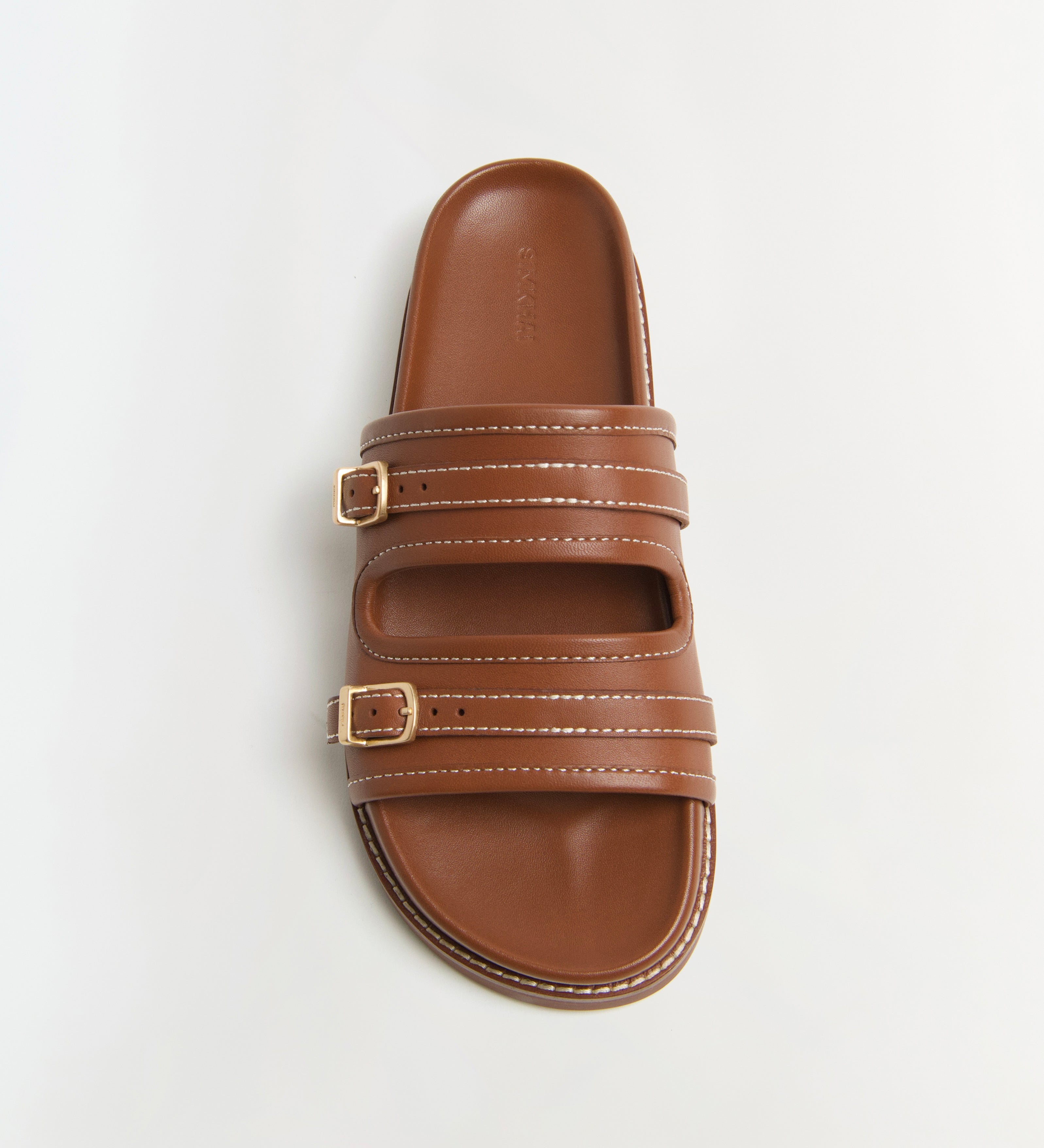 Simkhai - Aura Leather Pool Slide