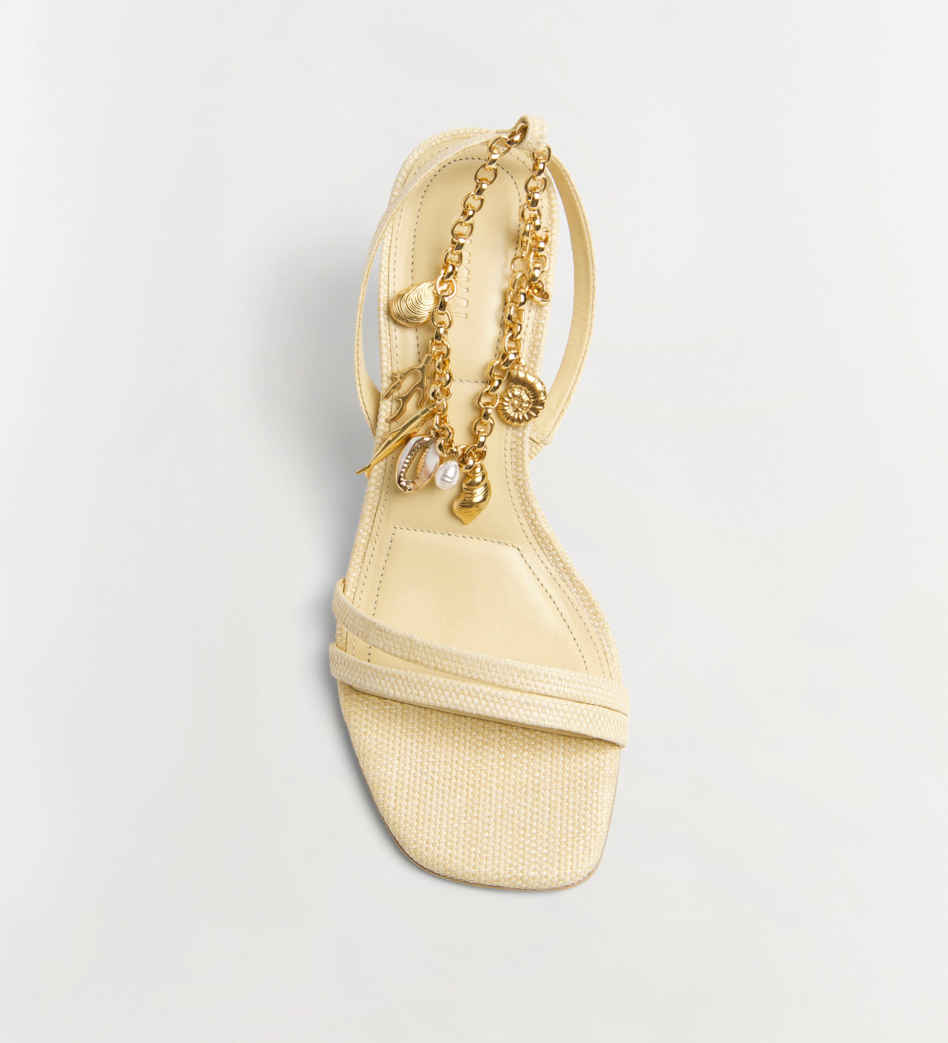 Simkhai - Caspian Raffia Strappy Heel