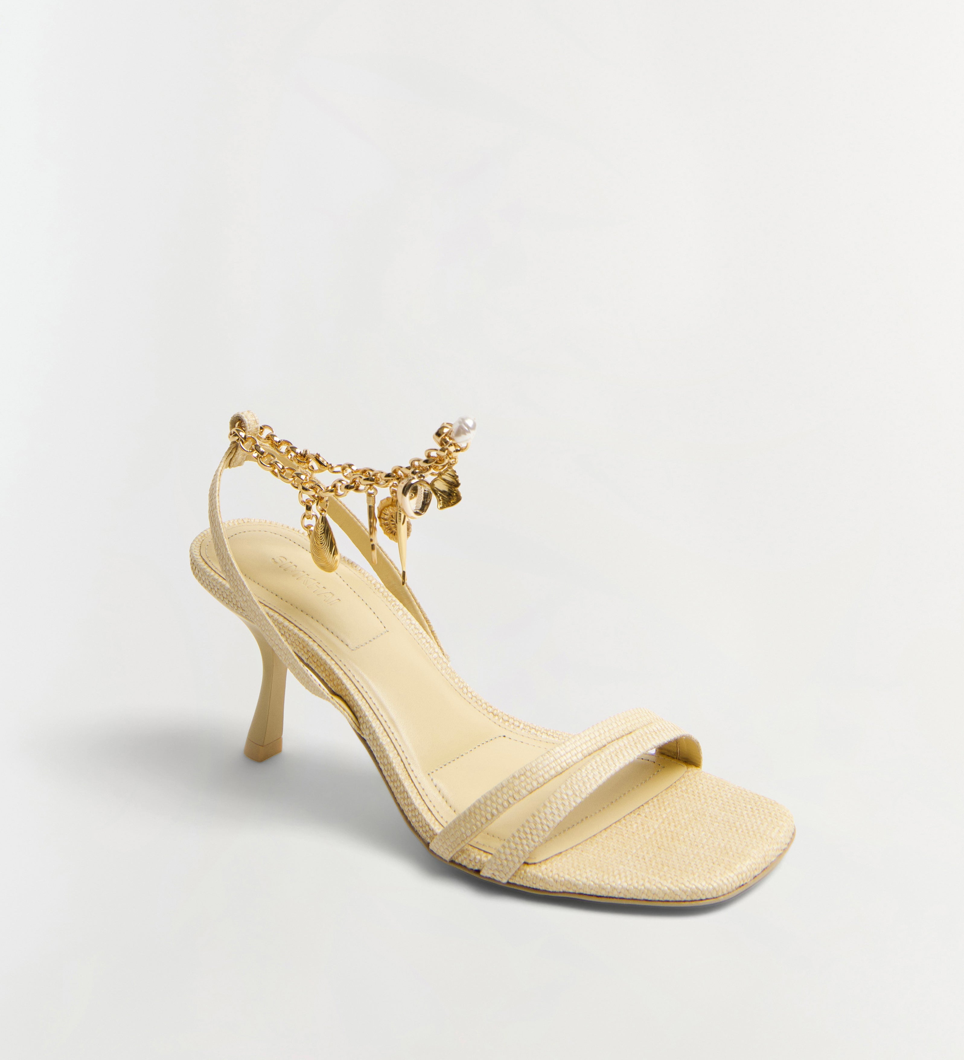 Simkhai - Caspian Raffia Strappy Heel