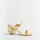 Simkhai - Marion Metallic Leather Shell Heel
