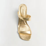 Simkhai - Marion Metallic Leather Shell Heel