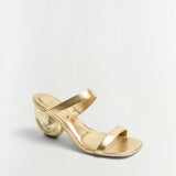 Simkhai - Marion Metallic Leather Shell Heel