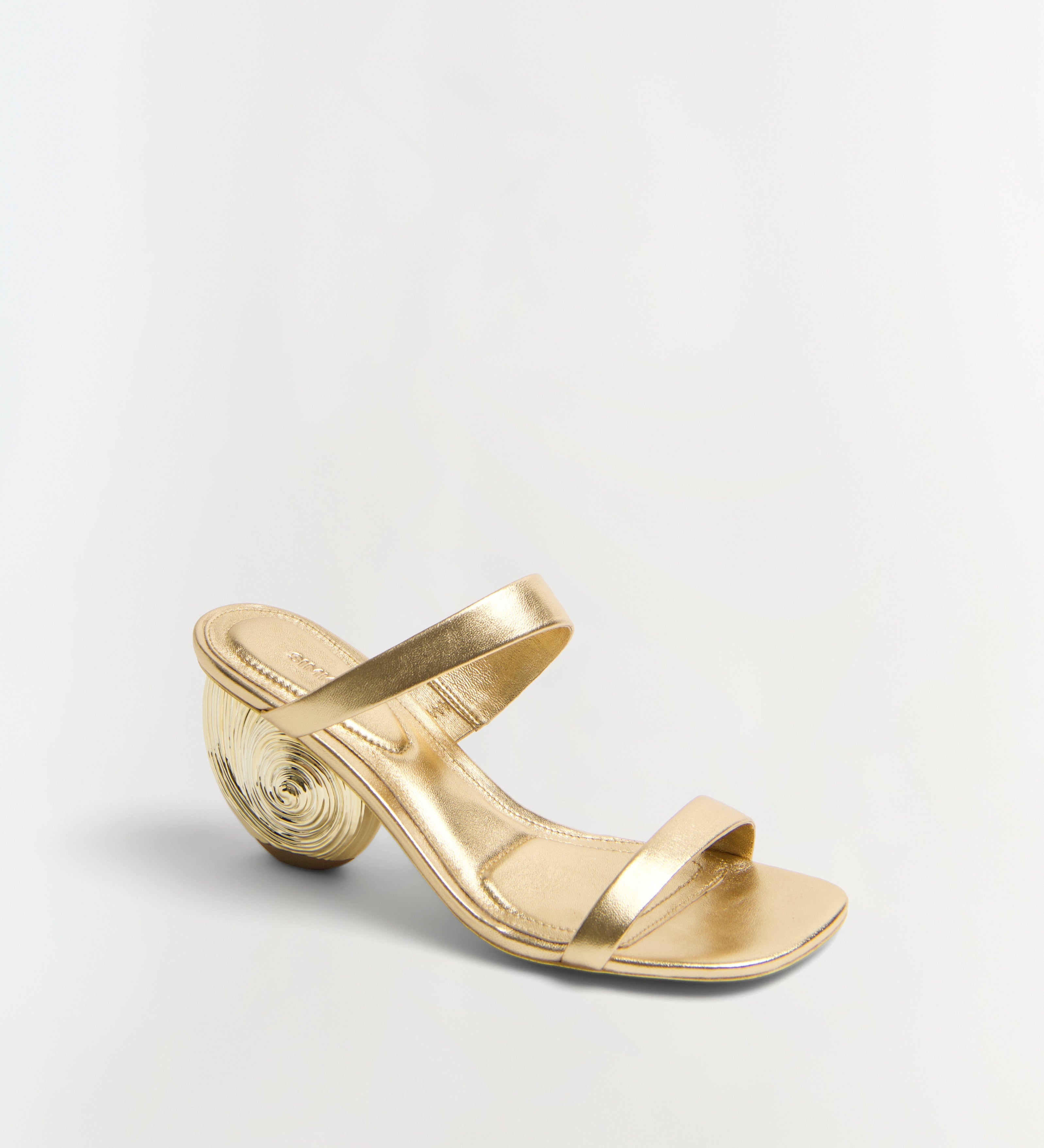 Simkhai - Marion Metallic Leather Shell Heel