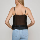 L'AGENCE - Erika Silk Chiffon Camisole