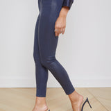 L'AGENCE - Margot Coated Cropped Skinny Jean