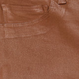 L'AGENCE - Margot Coated Cropped Skinny Jean