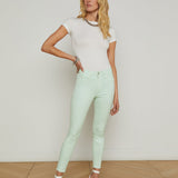 L'AGENCE - Margot Coated Cropped Skinny Jean