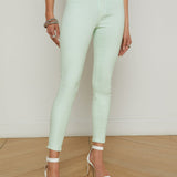 L'AGENCE - Margot Coated Cropped Skinny Jean