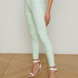 L'AGENCE - Margot Coated Cropped Skinny Jean