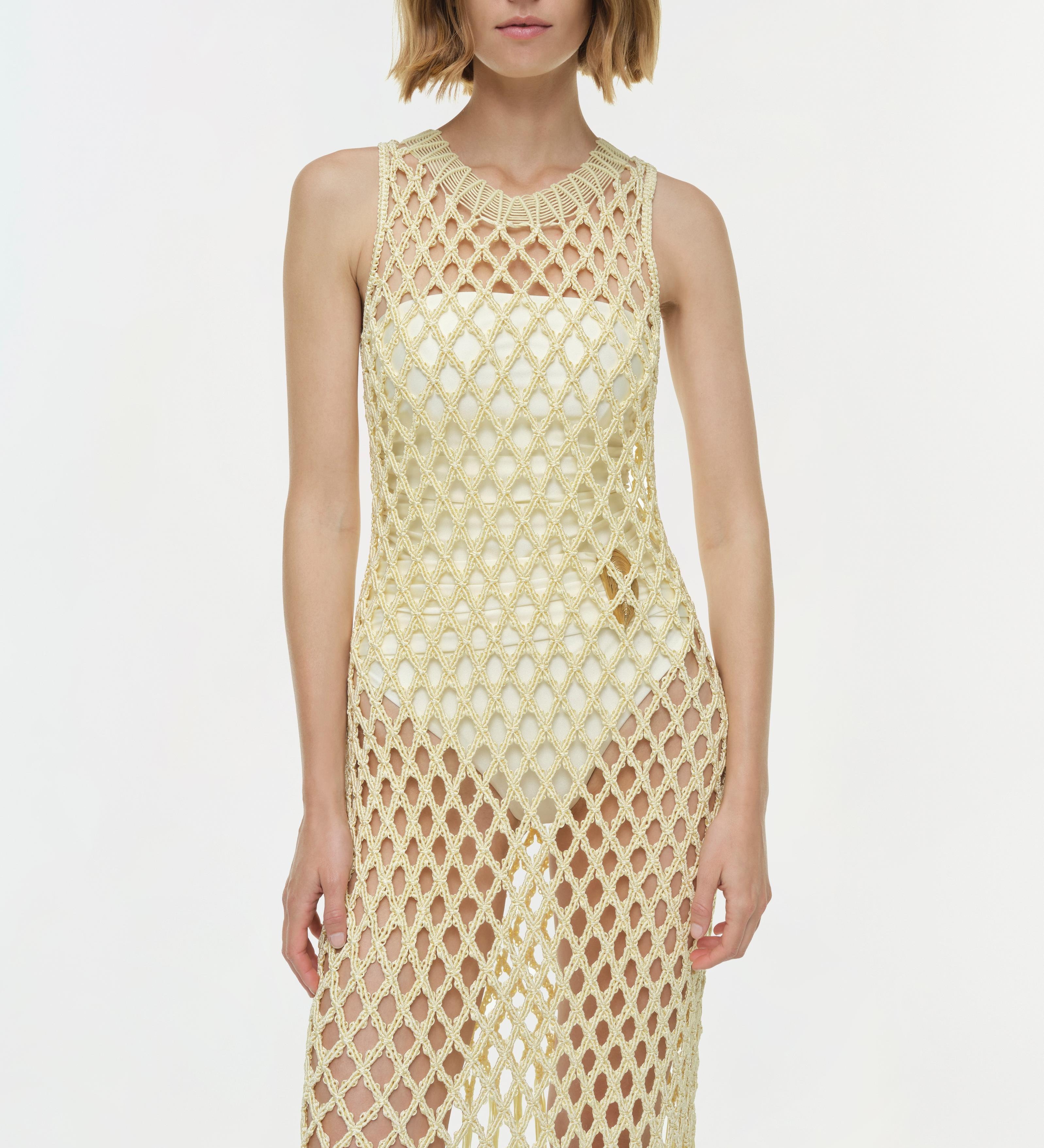 Simkhai - Jensen Macrame Midi Dress