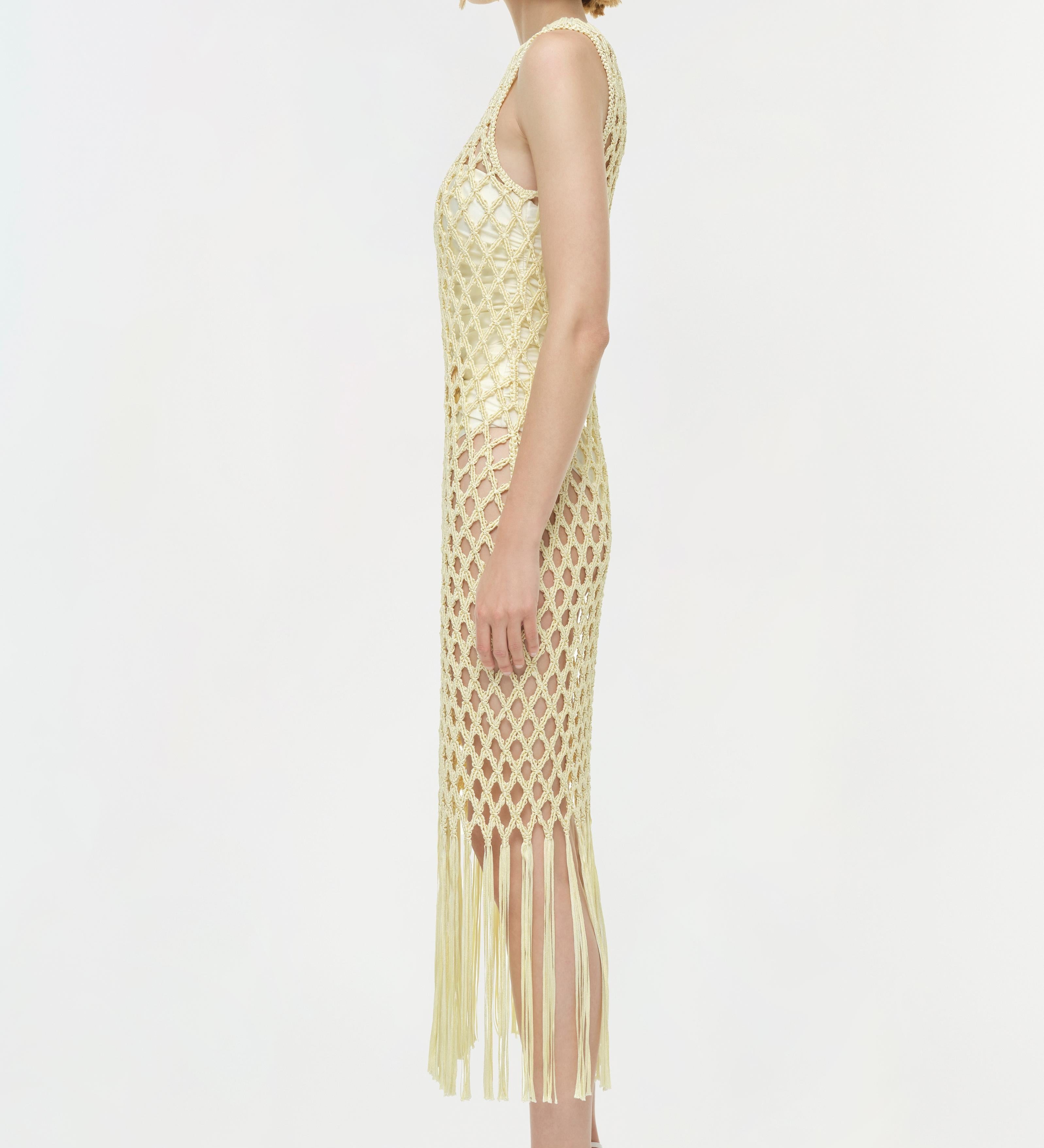 Simkhai - Jensen Macrame Midi Dress