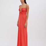 Christopher Esber - Arced Palm Strapless Dress