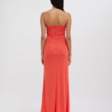 Christopher Esber - Arced Palm Strapless Dress