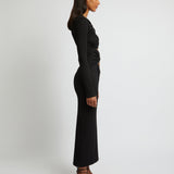 Christopher Esber - Orbit Ruched Long Sleeve Dress