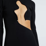 Christopher Esber - Salacia Wire Long Sleeve Column Dress