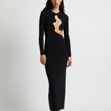 Christopher Esber - Salacia Wire Long Sleeve Column Dress