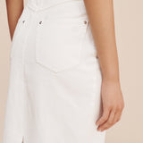 Posse - HARVEY SKIRT - VINTAGE WHITE