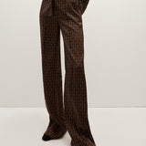 Veronica Beard - Edia Stirrup-Print Pant